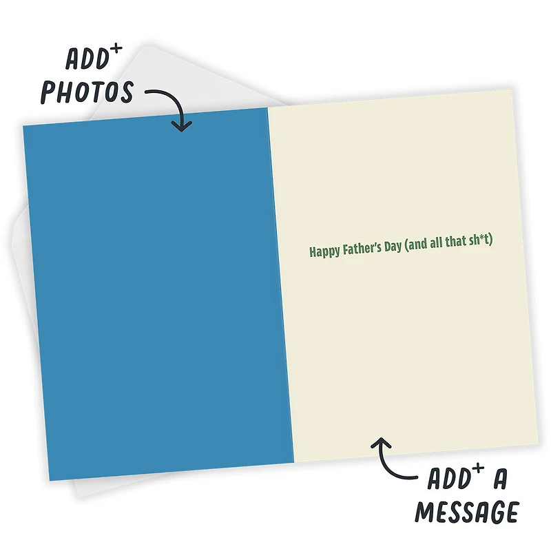 Even the Best Dads Swear Funny Custom Father's Day Card for only USD 4.99 | Hallmark