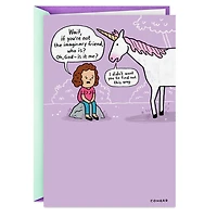 Glad You're Not Imaginary Funny Birthday Card for Friend for only USD 3.99 | Hallmark