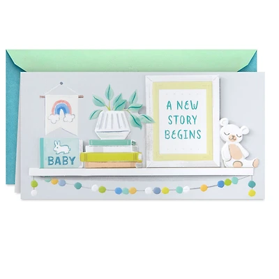 A New Story Begins New Baby Card for only USD 6.59 | Hallmark