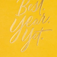 Best Year Yet Gold Birthday Card for only USD 5.99 | Hallmark