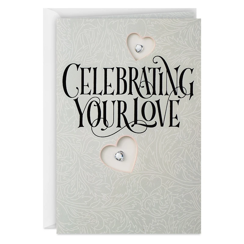 Happy to Celebrate a Wonderful Couple Wedding Card for only USD 7.59 | Hallmark