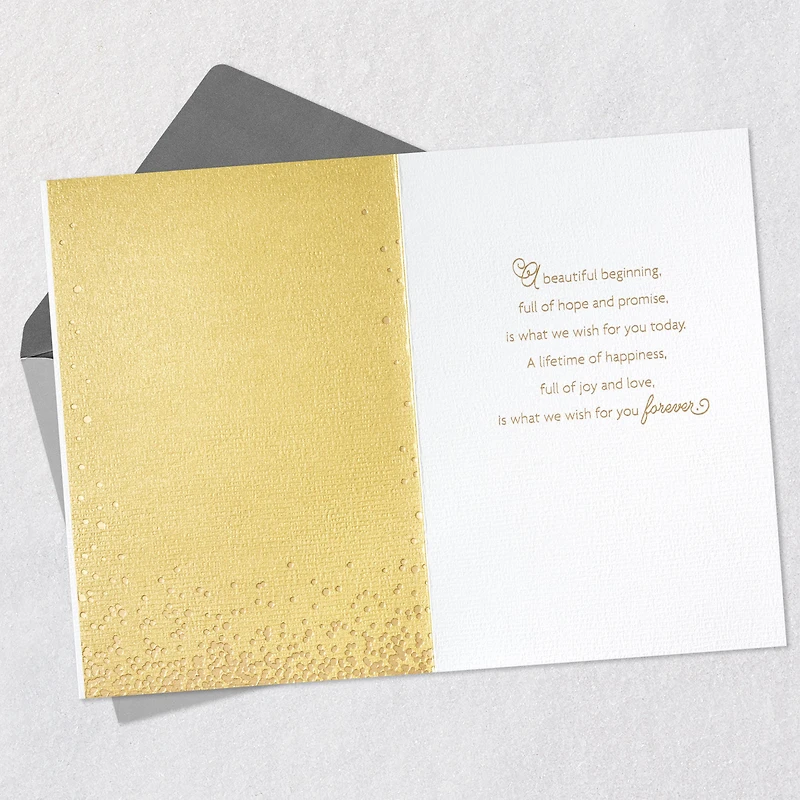 Wishing You the Happiest-Ever-After Wedding Card From Us for only USD 6.99 | Hallmark