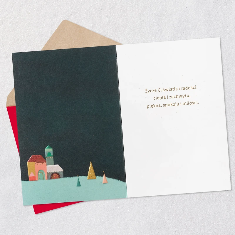 Light and Laughter Polish-Language Christmas Card for only USD 4.99 | Hallmark