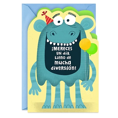 Cute Party Monster Spanish-Language Birthday Card for only USD 0.99 | Hallmark