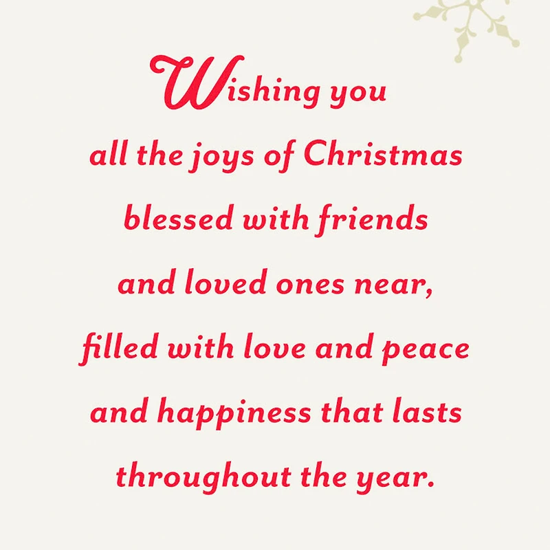 Blessings to Warm Your Heart Religious Christmas Card for only USD 1.98 | Hallmark