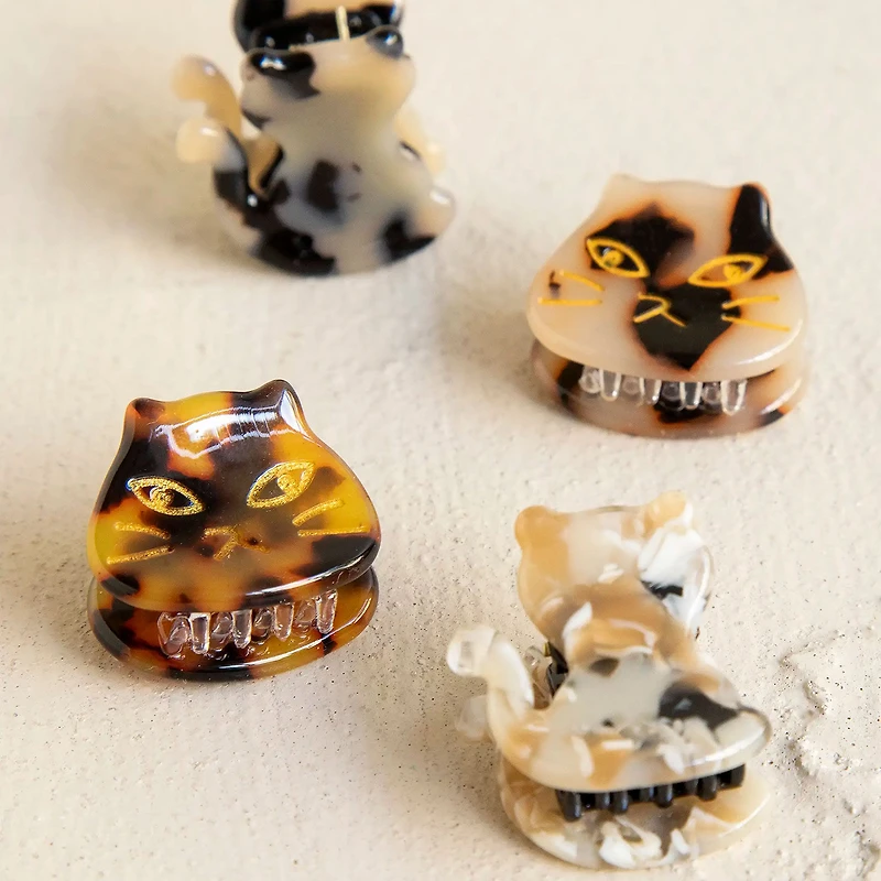 Natural Life Cat-Shaped Mini Hair Clips, Set of 4 for only USD 15.99 | Hallmark
