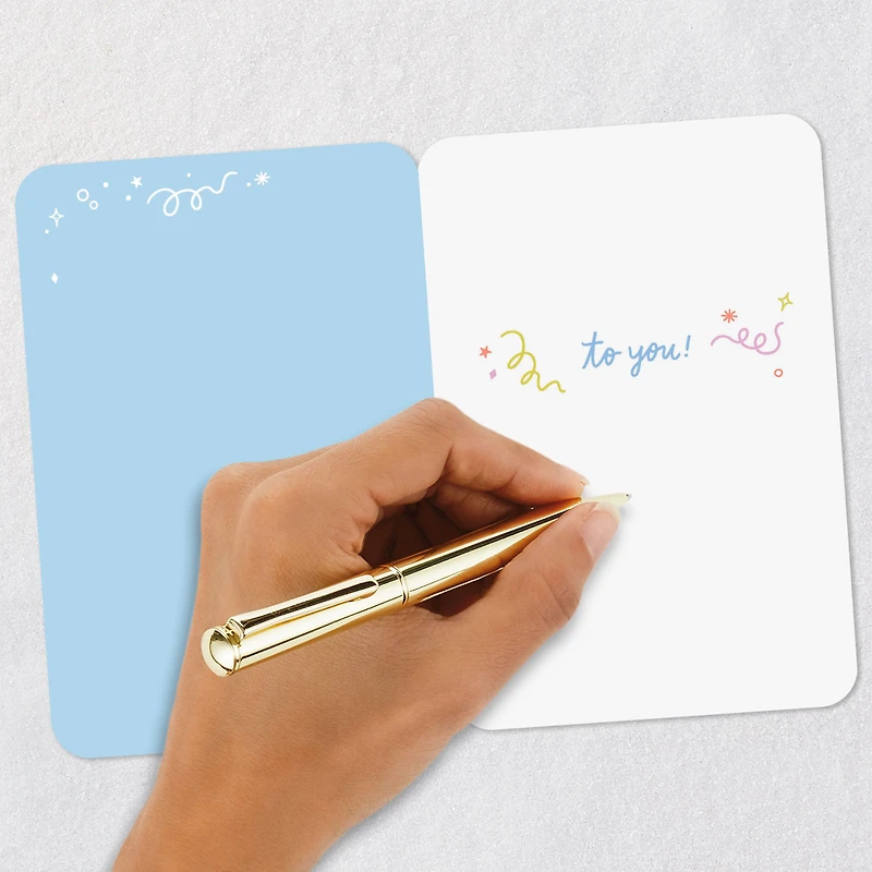 Champagne Bottle and Confetti Streamers Congratulations Card for only USD 2.99 | Hallmark