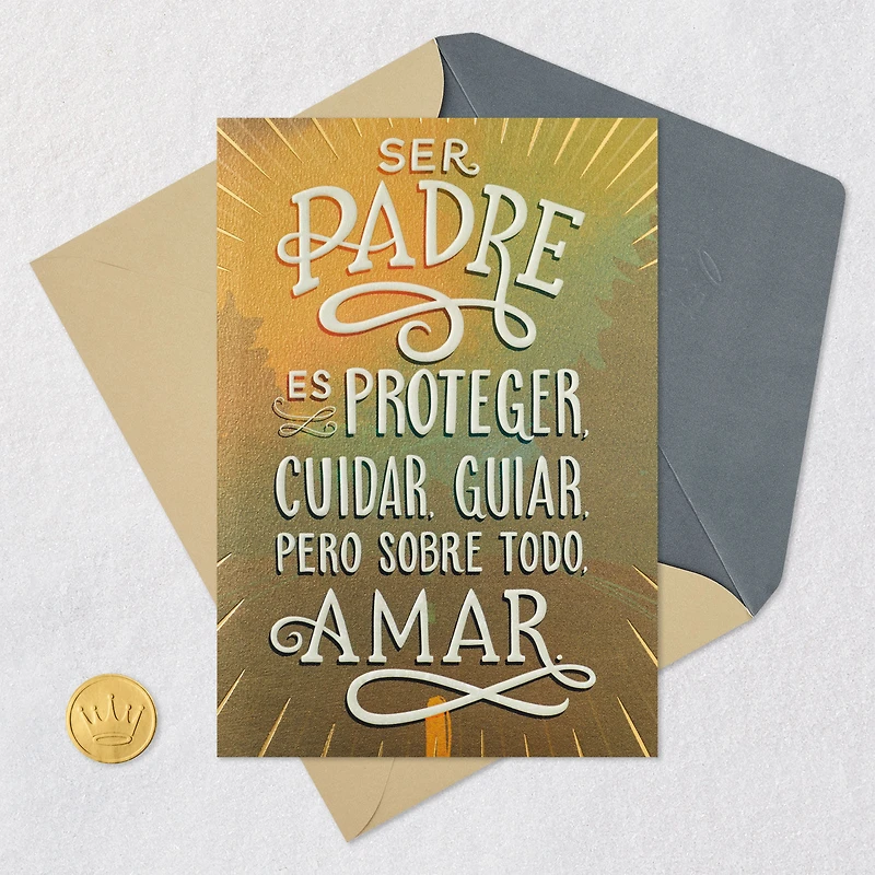 Best Wishes Spanish-Language Father's Day Card for only USD 3.99 | Hallmark