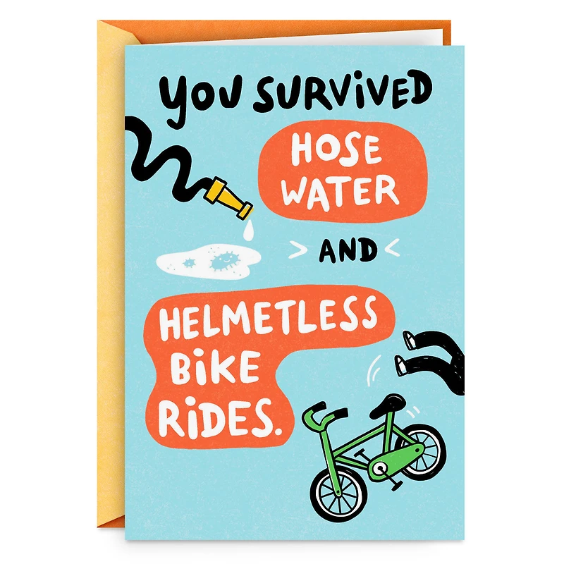 Hose Water and No Helmets Funny Birthday Card for only USD 4.49 | Hallmark