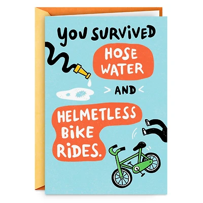 Hose Water and No Helmets Funny Birthday Card for only USD 4.49 | Hallmark