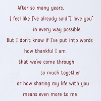 I Love You in So Many Ways Valentine's Day Card for Wife for only USD 9.99 | Hallmark