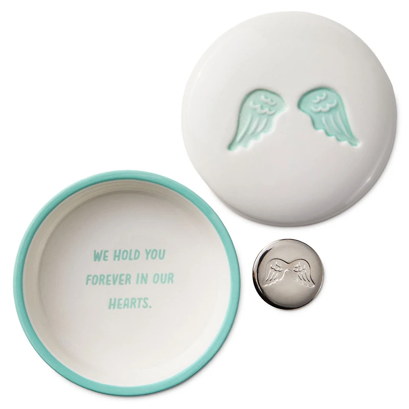 Our Angel Bereavement Trinket Box With Token for only USD 22.99 | Hallmark