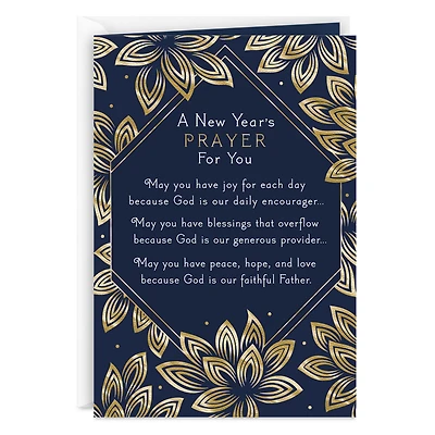 A New Year's Prayer for You Religious New Year Card for only USD 2.00 | Hallmark