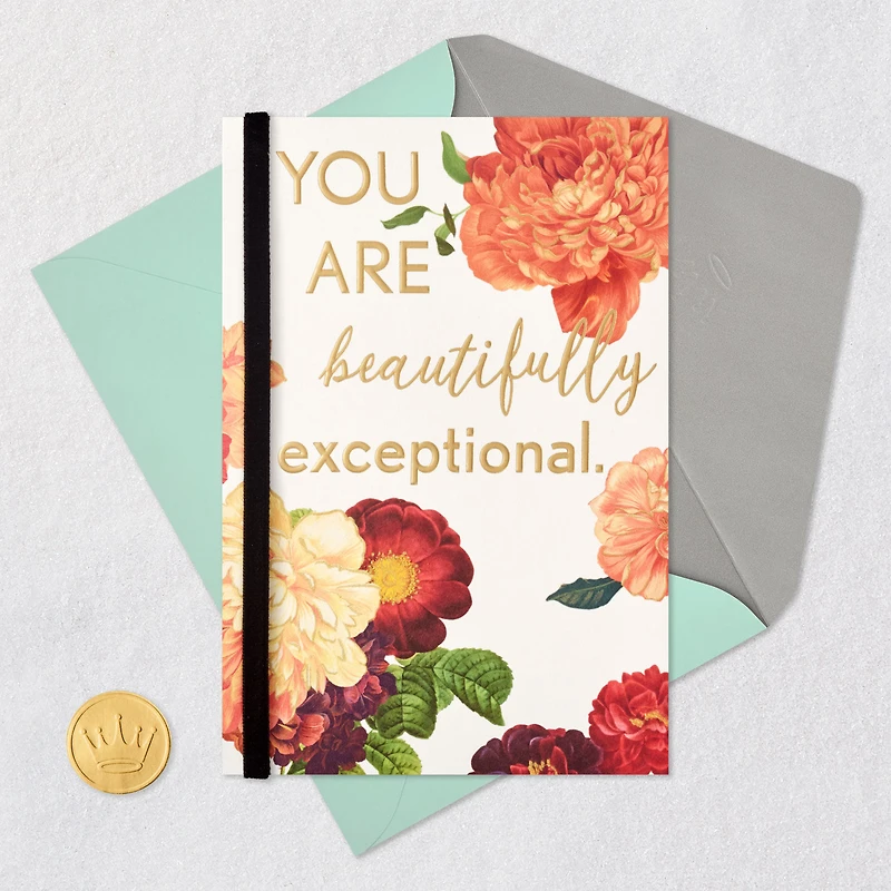 Beautifully Exceptional Birthday Card for Her for only USD 6.99 | Hallmark