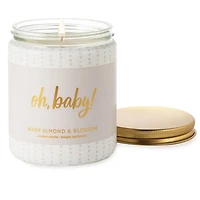 Oh Baby Warm Almond and Blossom Scented Jar Candle, 7 oz. for only USD 14.99 | Hallmark