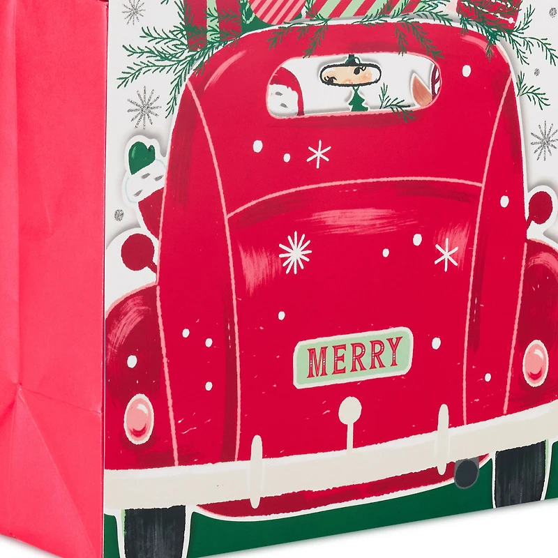 10" Road-Tripping Santa Large Square Christmas Gift Bag for only USD 4.99 | Hallmark