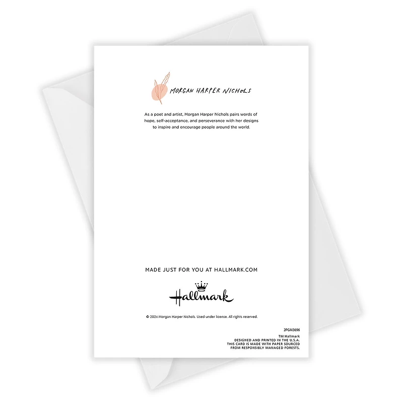 Morgan Harper Nichols I'm Better Because of You Custom Thank-You Card for only USD 4.99 | Hallmark