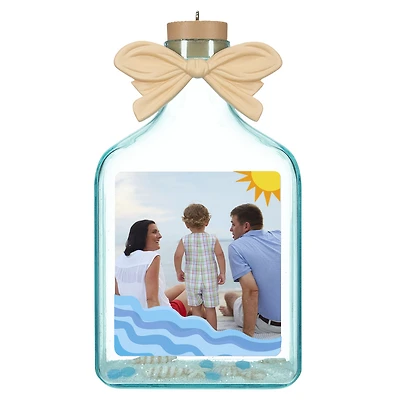 A Day at the Beach Sun & Waves Personalized Ornament, Custom Photo for only USD 17.49 | Hallmark