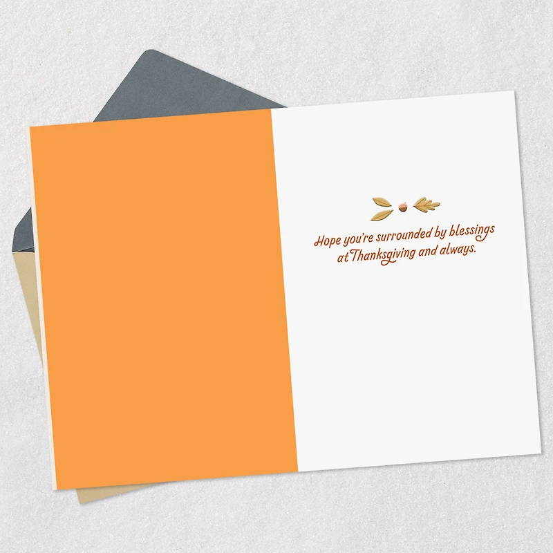 Surrounded By Blessings Thanksgiving Card for only USD 3.99 | Hallmark