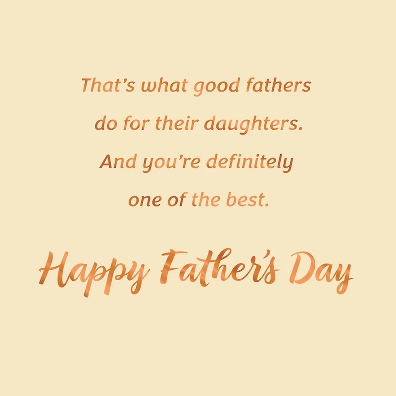 You've Always Been There for Me Father's Day Card for Dad From Daughter for only USD 3.99 | Hallmark