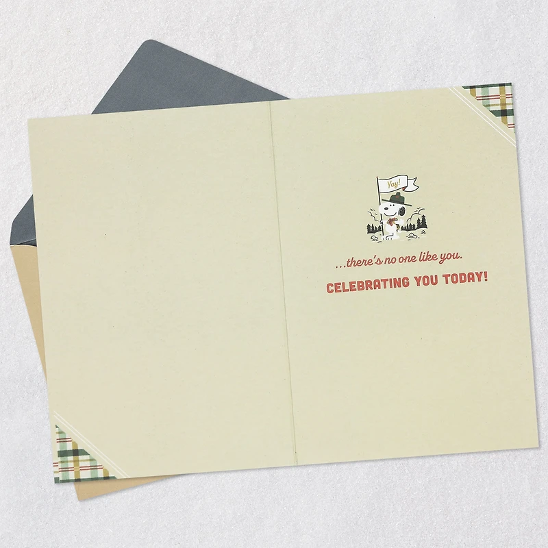 Peanuts® Beagle Scouts Compass No One Like You Birthday Card for only USD 4.59 | Hallmark