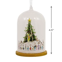 Dr. Seuss's How the Grinch Stole Christmas!™ Whoville Christmas Tree Cloche Glass and Paper Hallmark Ornament for only USD 28.99 | Hallmark