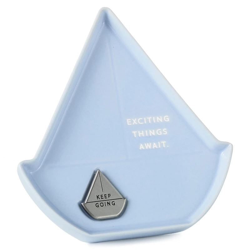 Sailboat-Shaped Trinket Dish With Token for only USD 28.99 | Hallmark