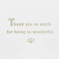 Grateful for Your Kindness Thank You Card With Detachable Bookmark for only USD 6.99 | Hallmark