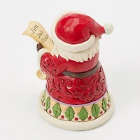 Jim Shore Heartwood Creek Santa With List Mini Figurine, 3.86" for only USD 27.99 | Hallmark
