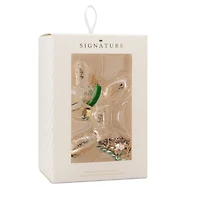 Signature Green and Gold Balloon Dog Glass Hallmark Ornament for only USD 22.99 | Hallmark