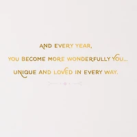 Unique and Loved In Every Way Birthday Card for Her for only USD 4.99 | Hallmark
