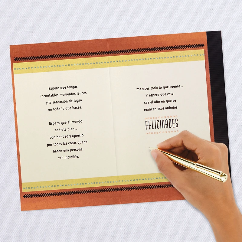 Everything You Wish For Spanish-Language Birthday Card for Brother for only USD 4.59 | Hallmark