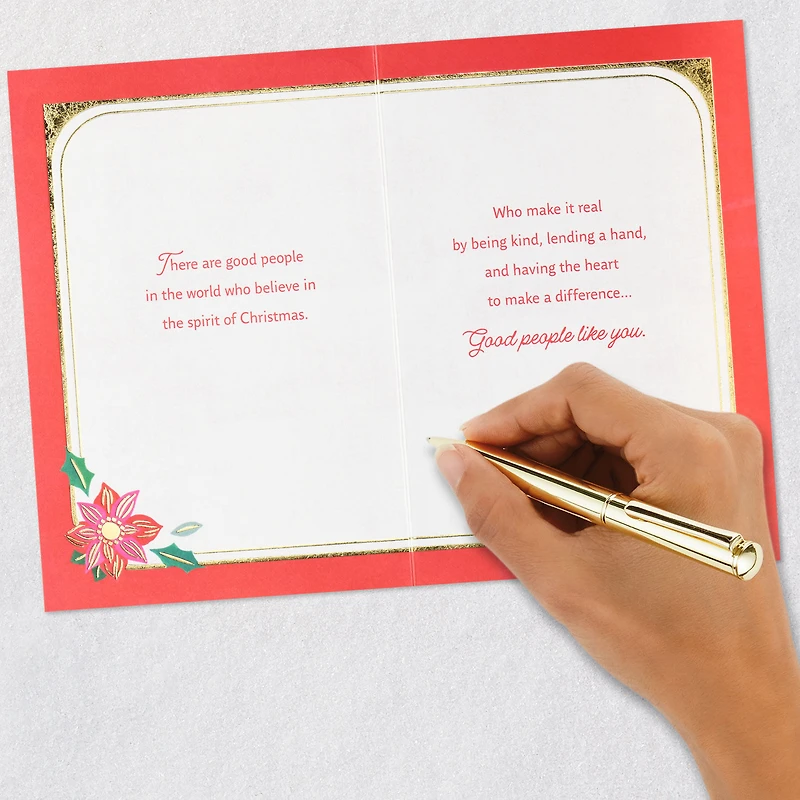 UNICEF Thankful for Good People Like You Christmas Card for only USD 4.99 | Hallmark