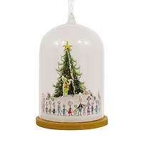 Dr. Seuss's How the Grinch Stole Christmas!™ Whoville Christmas Tree Cloche Glass and Paper Hallmark Ornament for only USD 28.99 | Hallmark