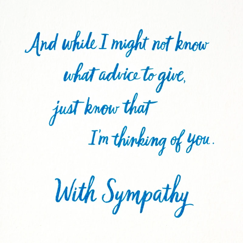 No One Is Ever Ready Sympathy Card for only USD 5.59 | Hallmark