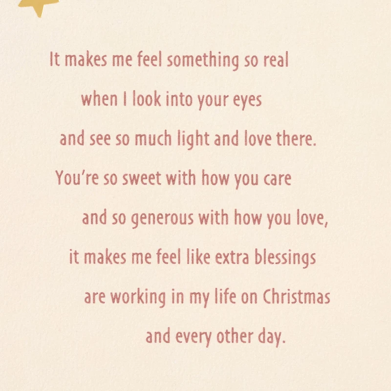 Your Love Lights My World Romantic Christmas Card for only USD 8.59 | Hallmark