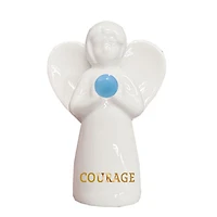 Aquamarine Angel of Courage Mini Figurine, 2" for only USD 8.99 | Hallmark