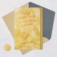 Her Light Is Still Shining in the World Sympathy Card for only USD 4.99 | Hallmark