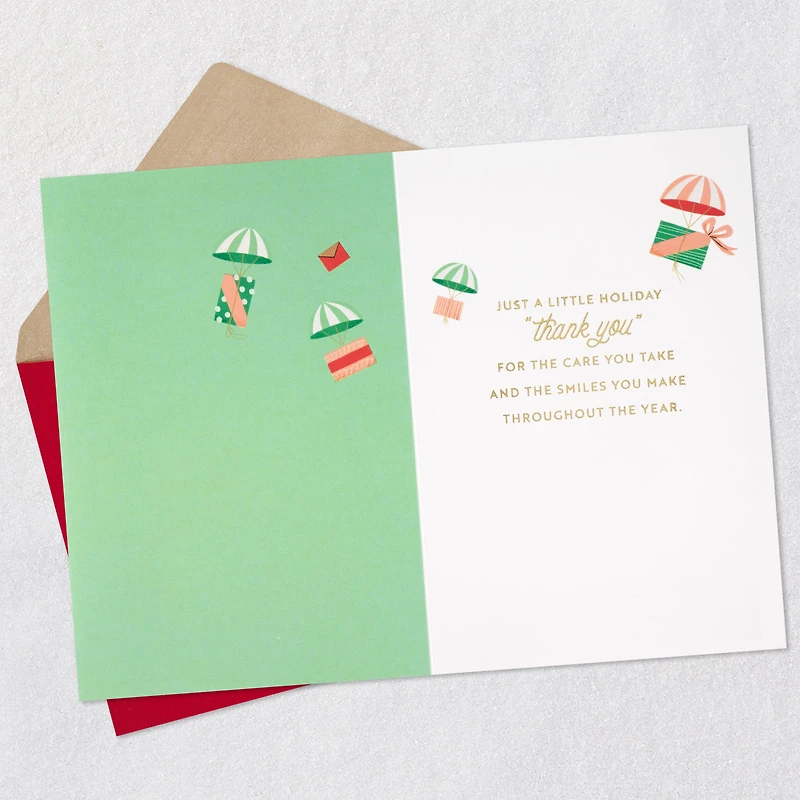 You Deliver Joy Christmas Card for Mail Carrier for only USD 3.99 | Hallmark