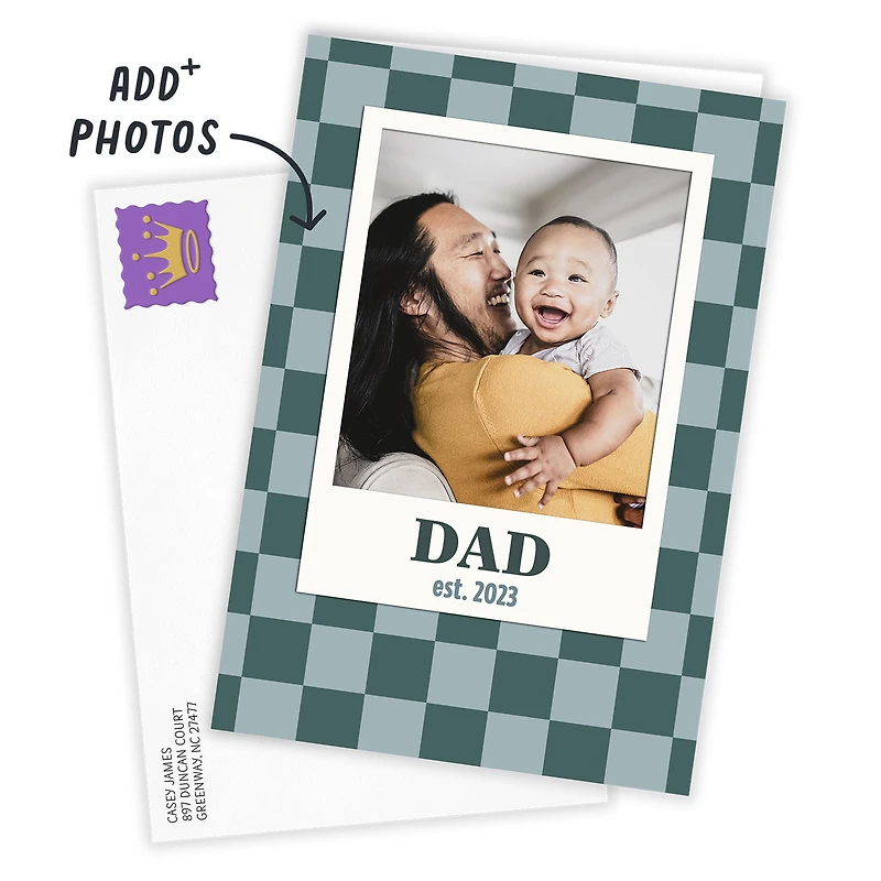 Green Checkerboard Custom Card for only USD 4.99 | Hallmark