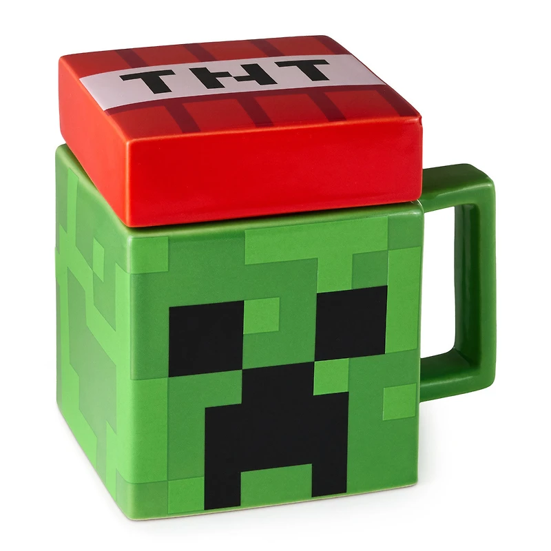 Minecraft Creeper Square Mug With Game Sounds, 15 oz. for only USD 34.99 | Hallmark