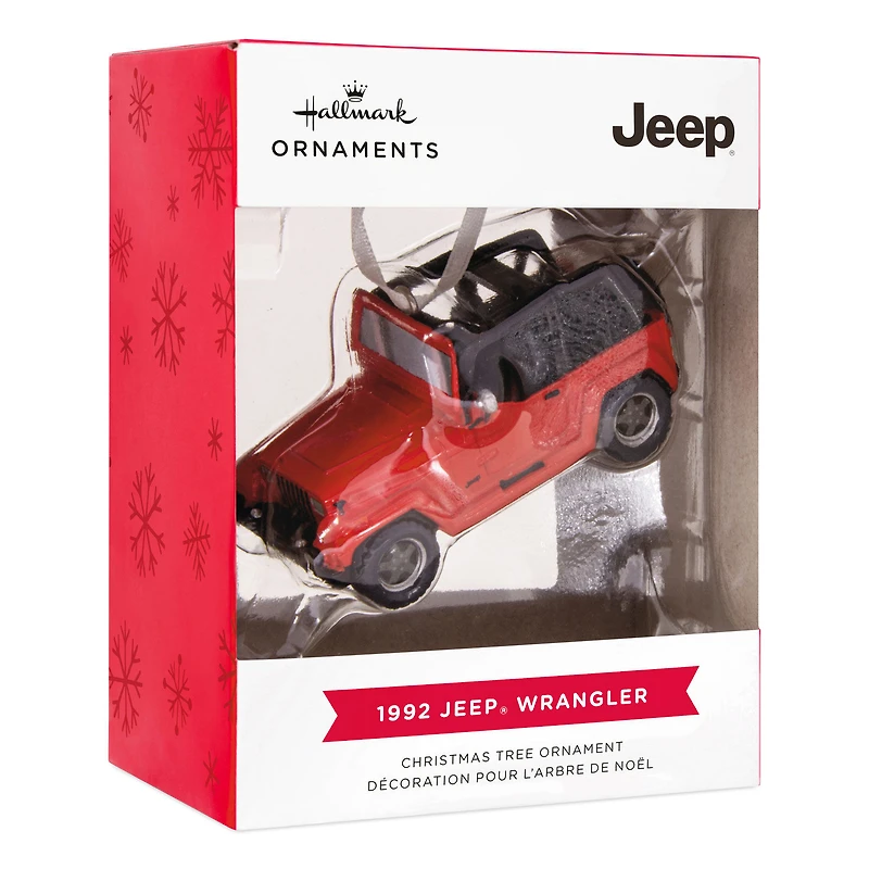 Red 1992 Jeep® Wrangler Hallmark Ornament for only USD 11.49 | Hallmark