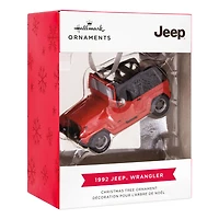 Red 1992 Jeep® Wrangler Hallmark Ornament for only USD 11.49 | Hallmark