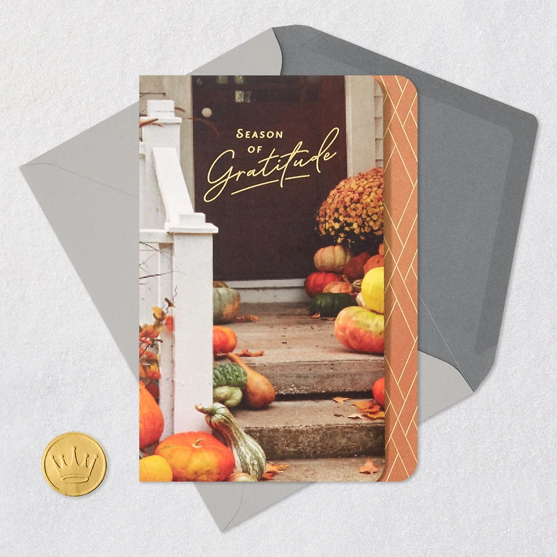Season of Gratitude Thanksgiving Card for only USD 4.59 | Hallmark