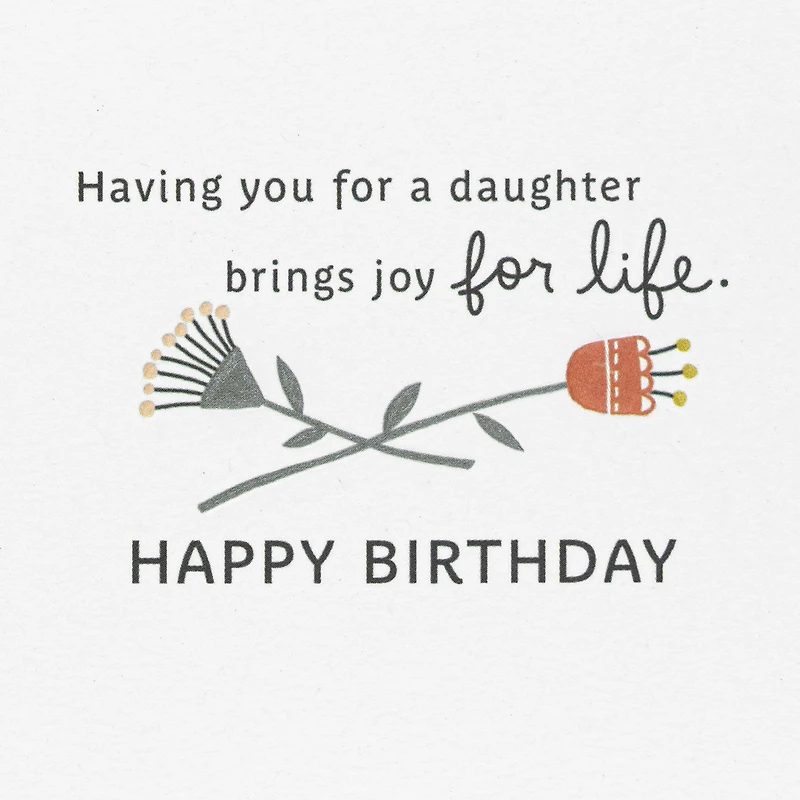 You Bring Joy Birthday Card for Daughter for only USD 5.59 | Hallmark