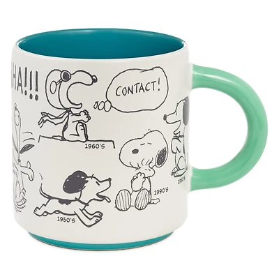 Peanuts® 75th Anniversary Snoopy Through the Decades Mug, 17.5 oz. for only USD 19.99 | Hallmark