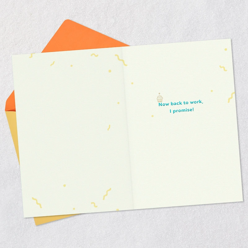 Just Taking a Quick Break Funny Birthday Card for Boss for only USD 2.99 | Hallmark