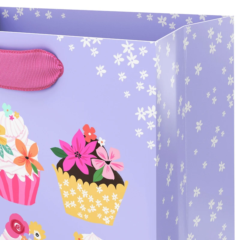 6.5" Eres Muy Dulce Cupcakes on Lavender Small Gift Bag for only USD 2.79 | Hallmark