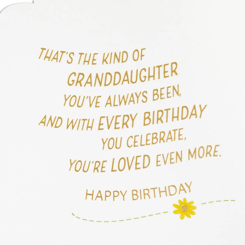 Lucky to Love You Birthday Card for Granddaughter for only USD 4.99 | Hallmark