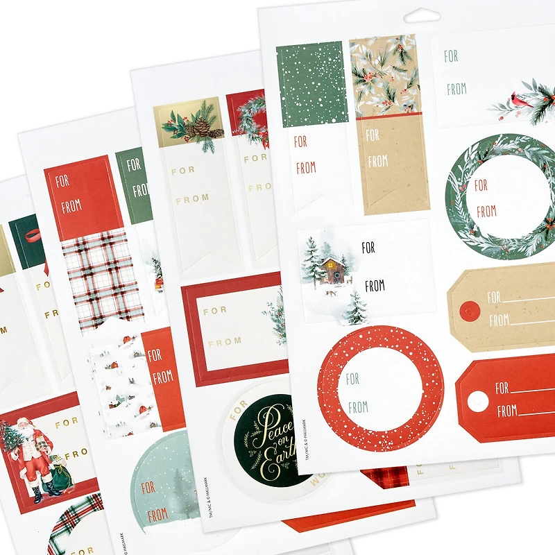 Holiday Classics Gift Tag Stickers, Pack of 96 for only USD 5.99 | Hallmark